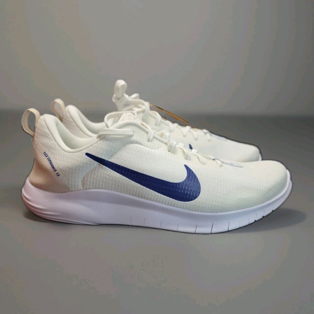 Size 10.5 Men - Nike Flex Experience Run 12 Sail Deep Royal Blue